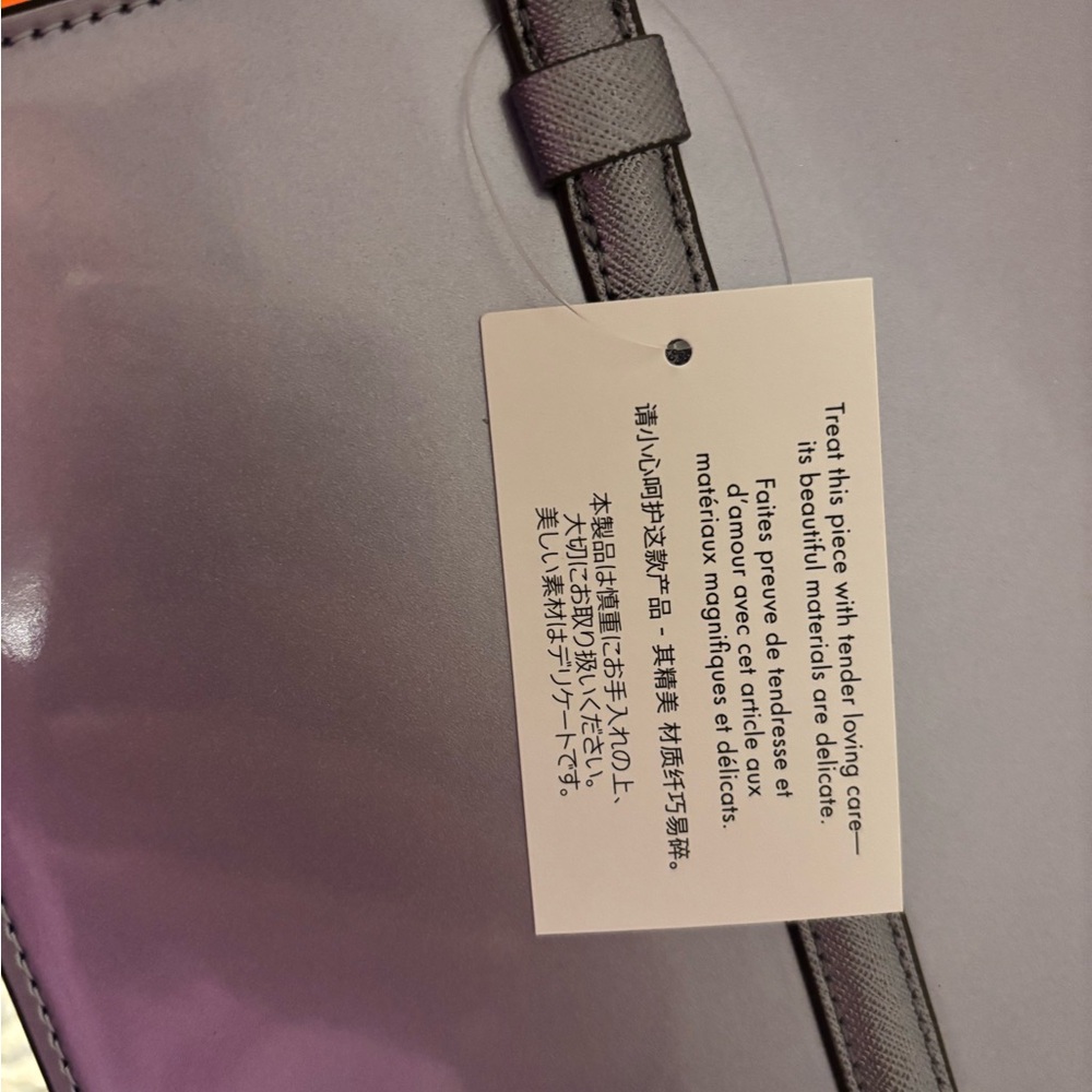 Kate Spade Glittery Purple Shoulder Bag - Picture 5 of 6